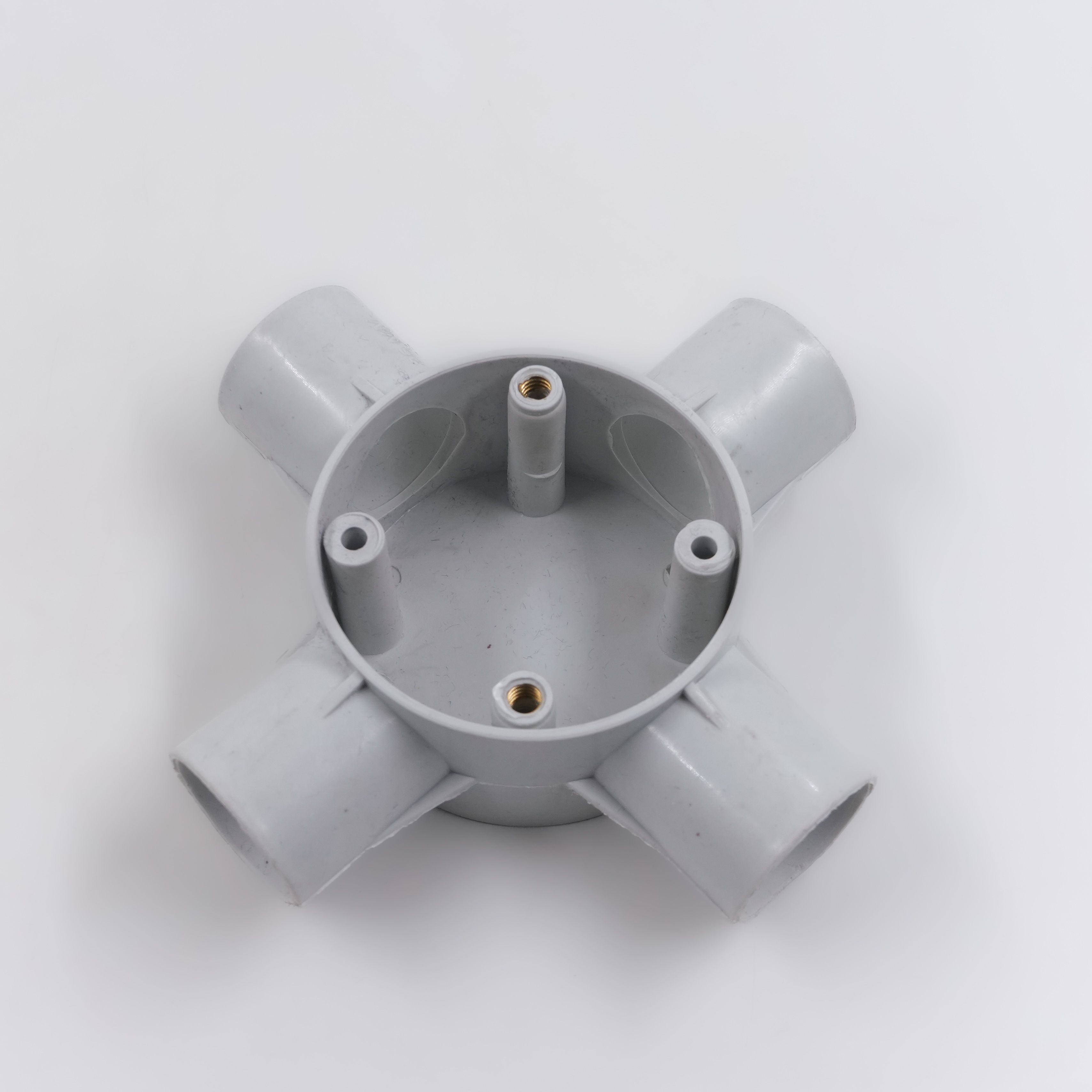 JRB Suppreme - 25Mm Conduit Junction Box 4 Way (Gray)